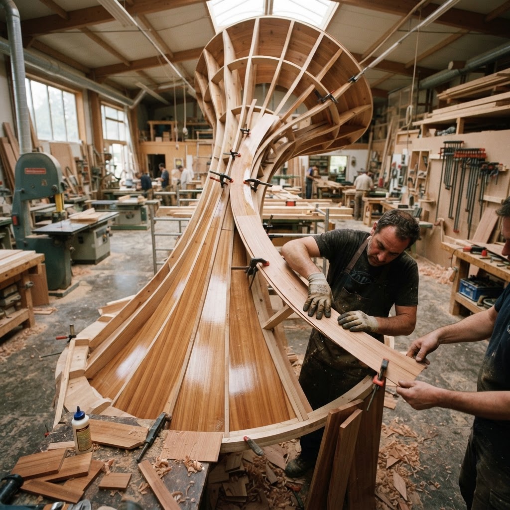 Acoustic Resonance Treetop Gramophone Pavilion — step 2