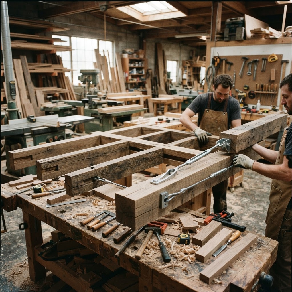 Bio-Luminescent Mycelium-Inlaid Treetop Tea-Alcove — step 1