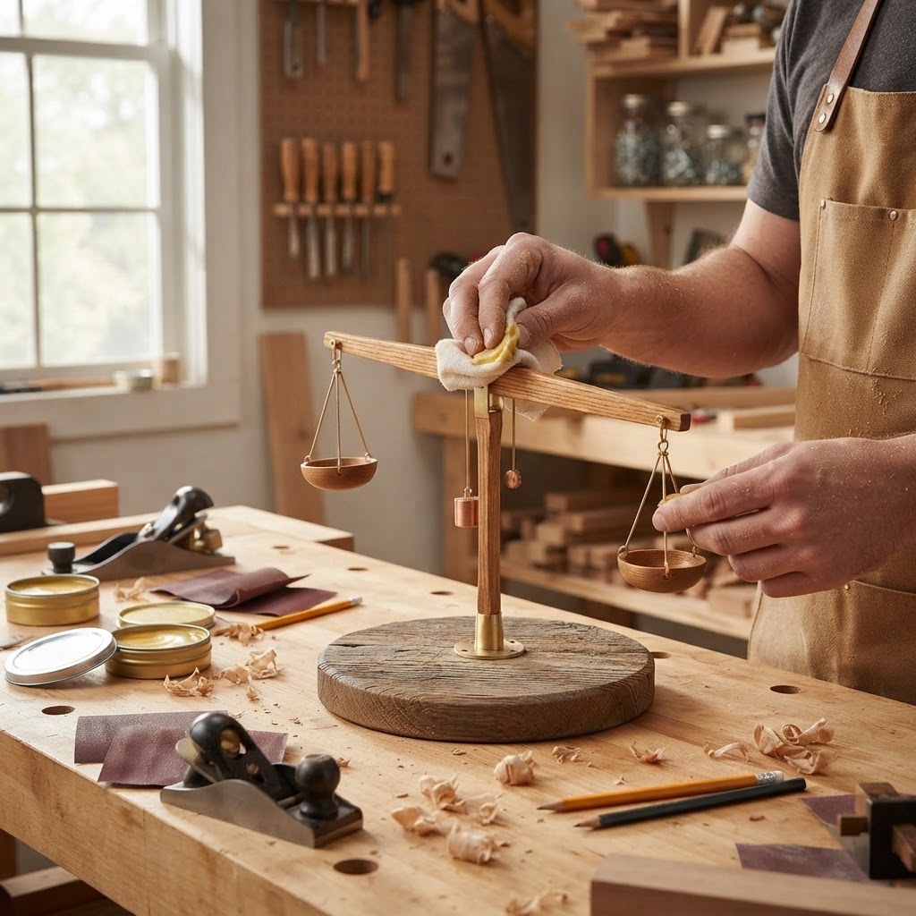 Minimalist Kinetic Balancing Beam Seed Scale — step 4