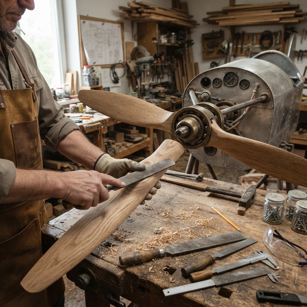 Steampunk Aviator Propeller Seed Spinner — step 2