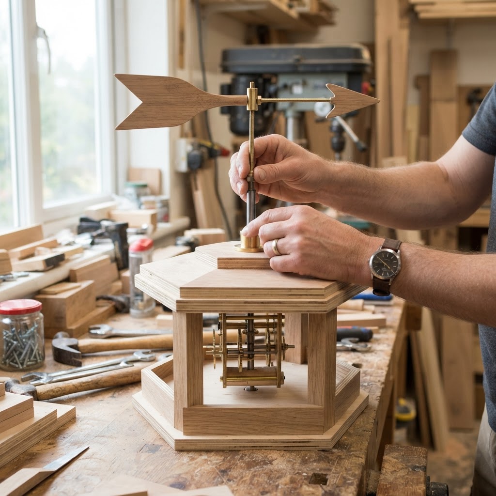 Clockwork Gear-Driven Carousel Bird Feeder — step 3