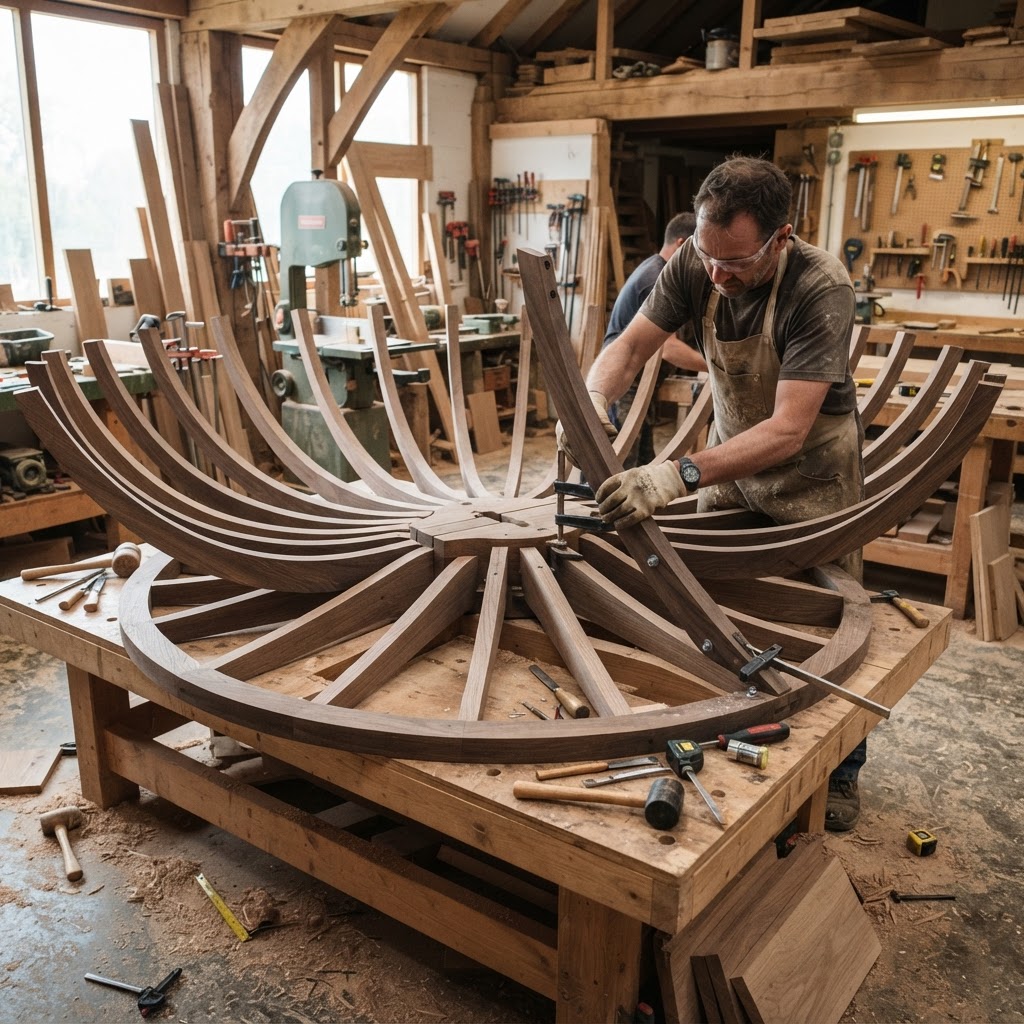 Acoustic Resonance Treetop Gramophone Pavilion — step 1
