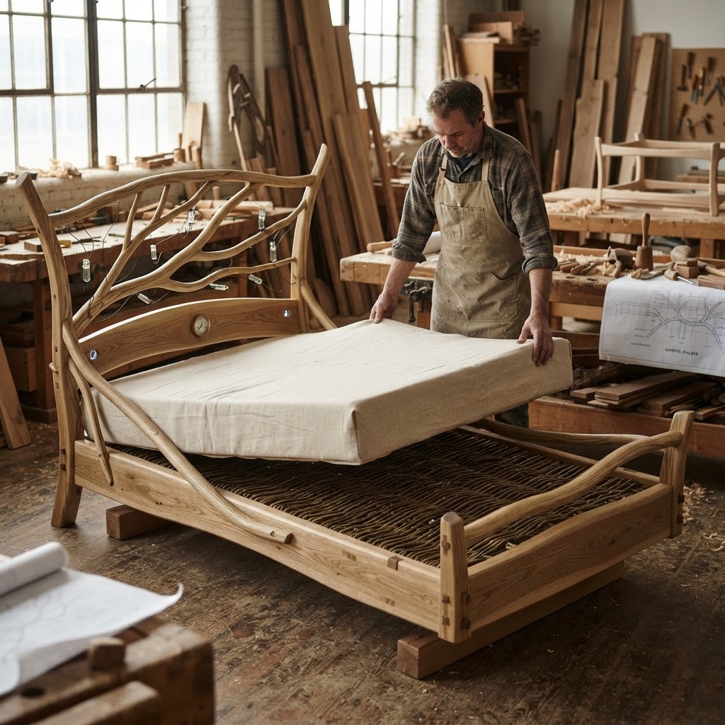 Bespoke Treetop Dendritic Mycelium-Infused Phyto-Static Sap-Flow Barometric Daybed — step 4