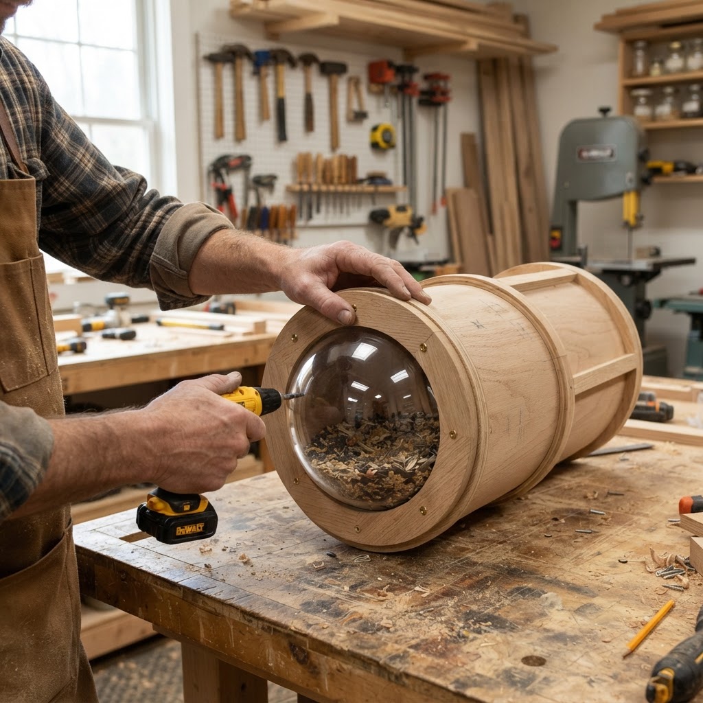 Telescopic Newtonian Telescope Seed Observatory — step 2