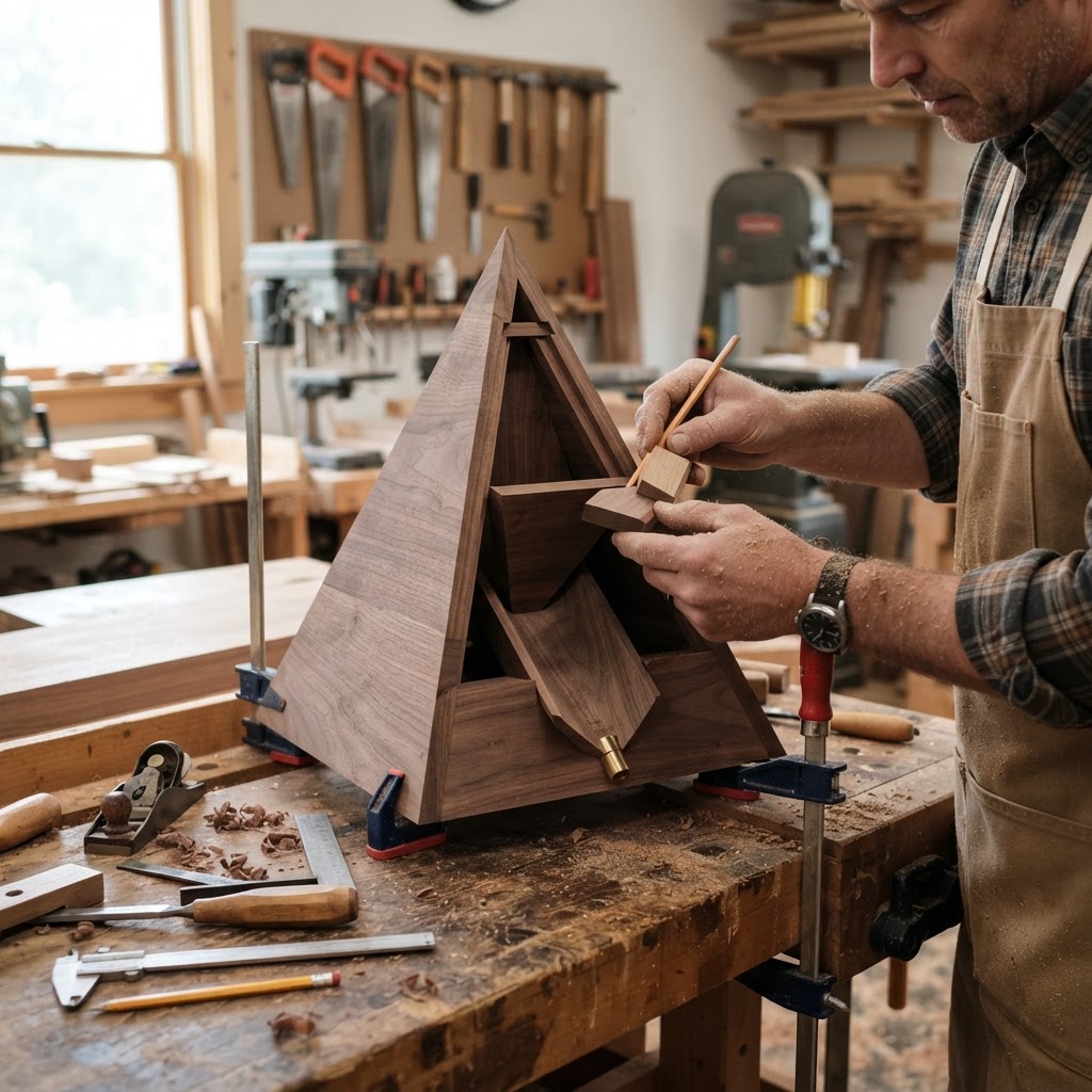 Kinetic Pendulum Metronome Seed Rhythm Station — step 1