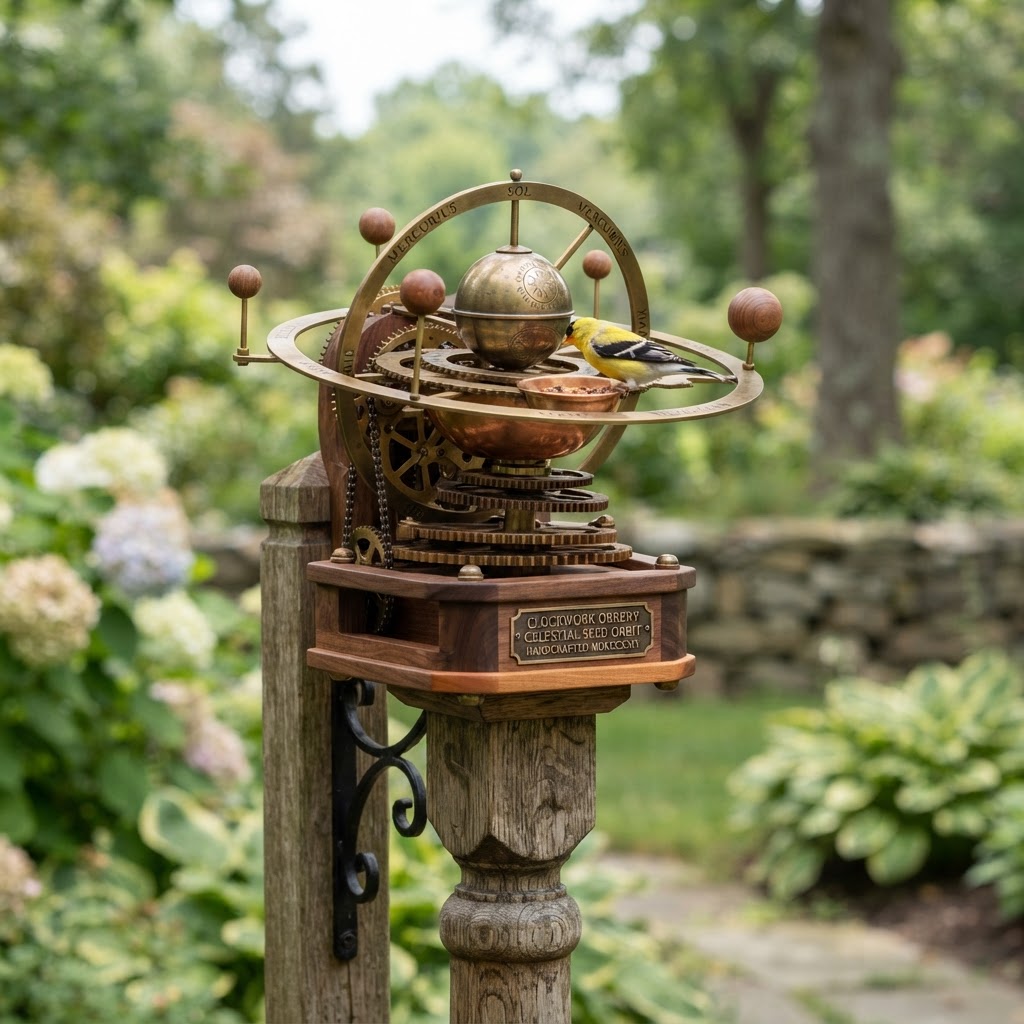 Clockwork Orrery Celestial Seed Orbit