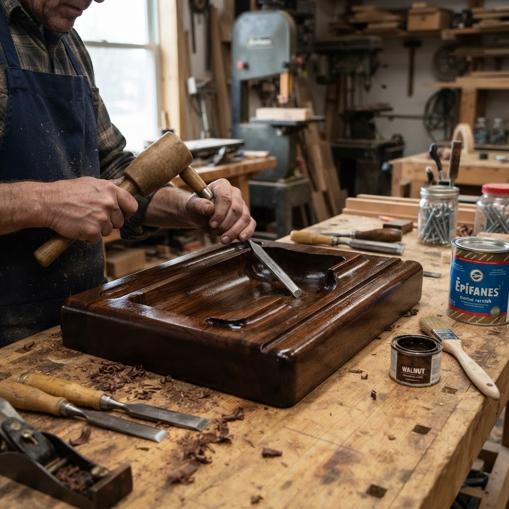 Vintage Brass Typwriter Carriage Seed Dispenser — step 1