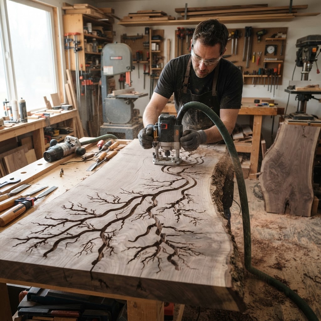 Bespoke Treetop Dendritic Mycelium-Infused Phyto-Sonic Sap-Flow Canopy Resonance-Mapping Meditation Plinth — step 1