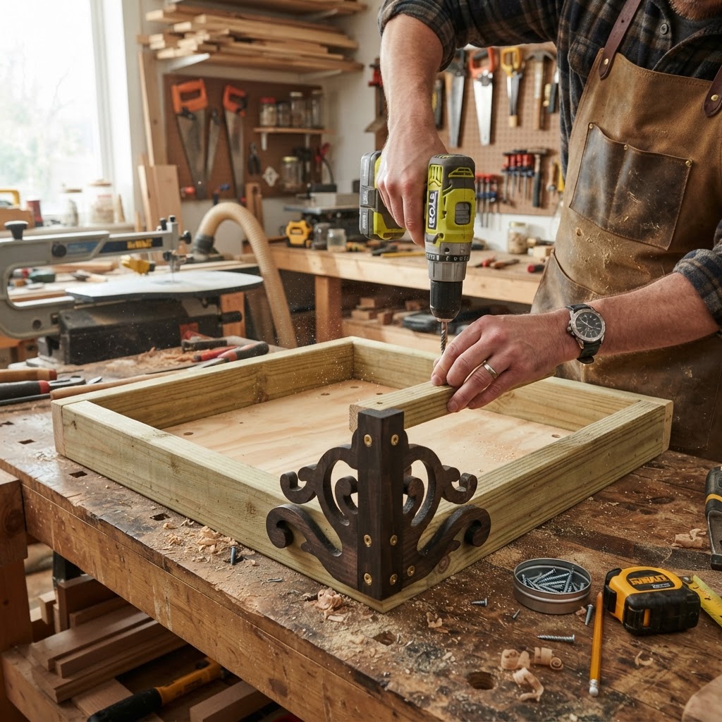 Steampunk Victorian Conservatory Bird Feeder — step 1