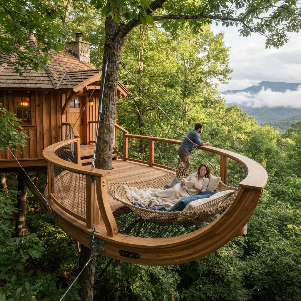 Aerodynamic Cloud-Layer Hammock Deck