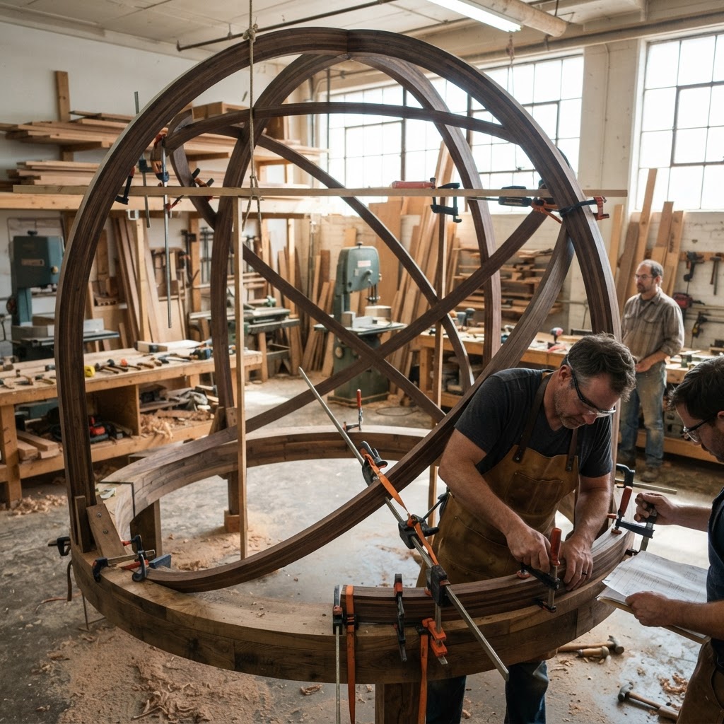Stellar Cartography Canopy Astrolabe — step 3