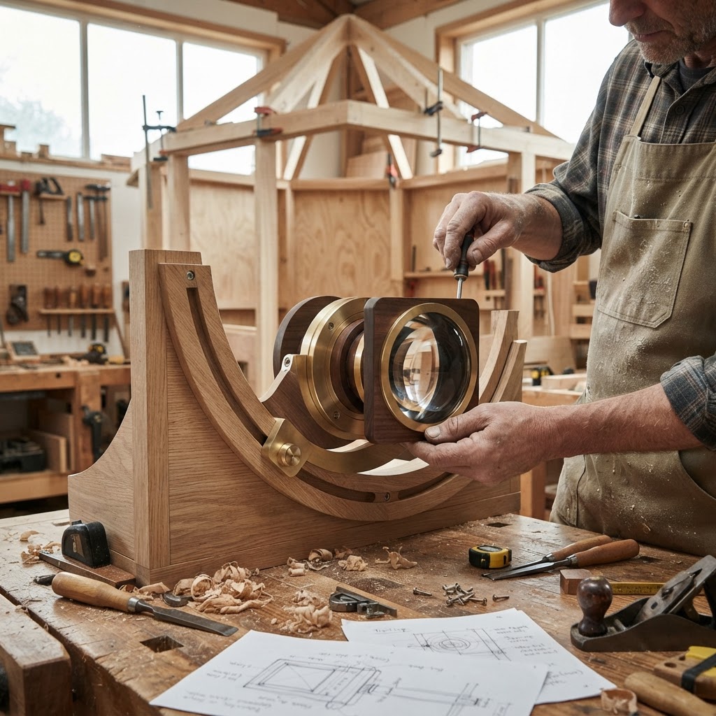 Bespoke Treetop Ocular Camera Obscura Chamber — step 3