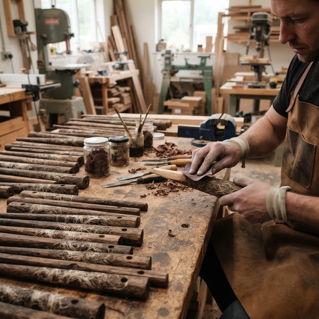 Bespoke Treetop Dendritic Mycelial Phyto-Kinetic Wind-Chime Pavilion — step 2