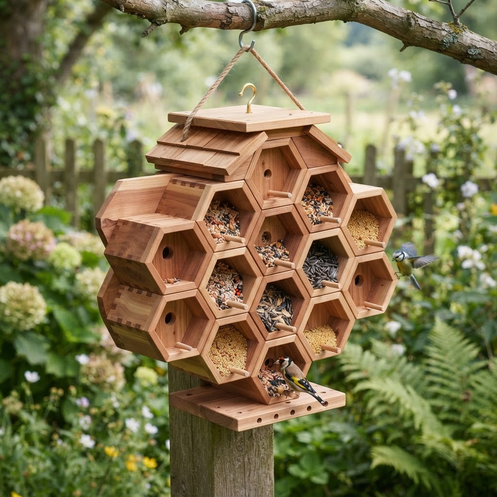 Isometric Hexagonal Honeycomb Cell Seed Hive