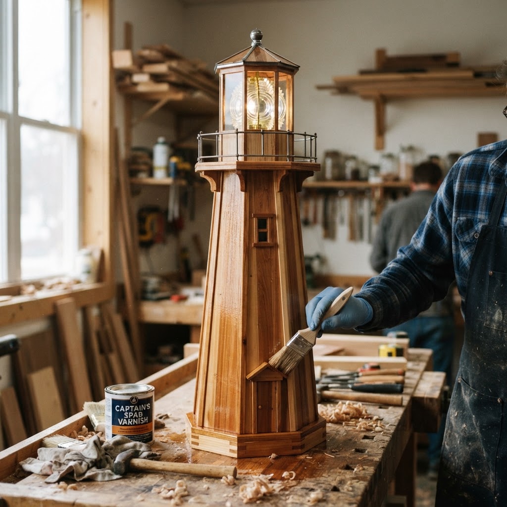 Maritime Lighthouse Beacon Seed Tower — step 4