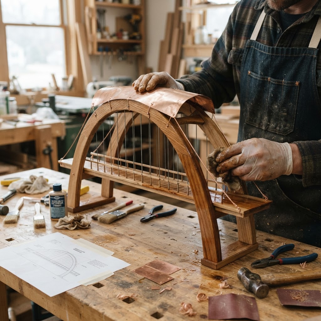 Catenary Arch Suspension Bridge Seed Span — step 4