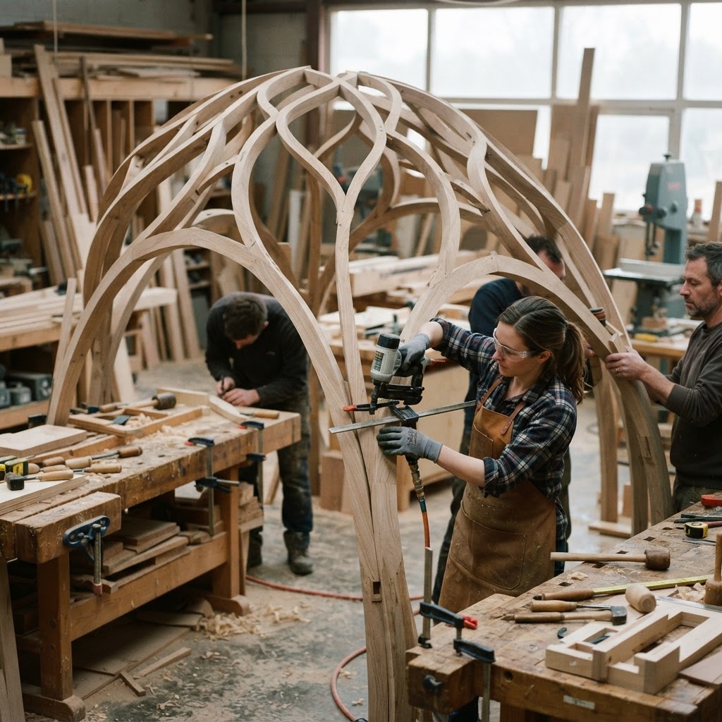 Bespoke Treetop Dendritic Aeroponic Mist-Harvesting Meditation Pod — step 1