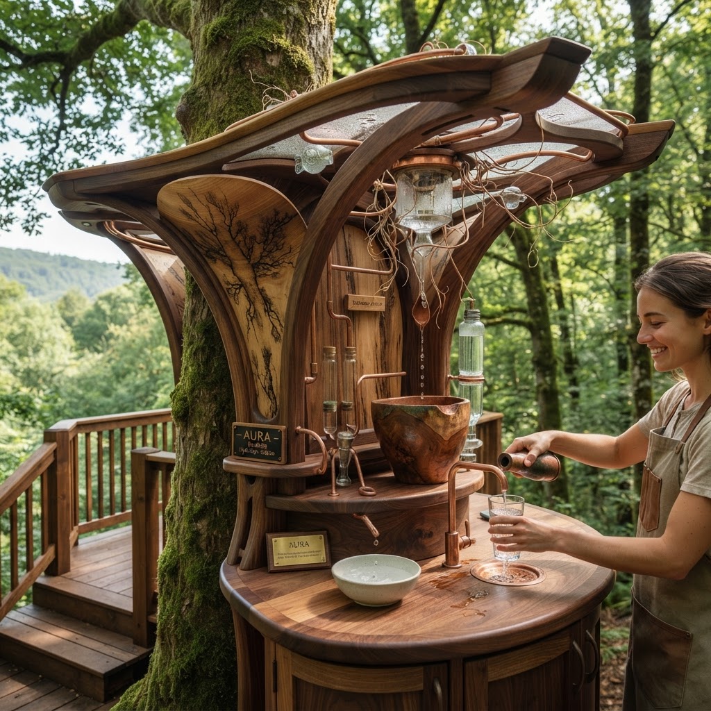 Bespoke Treetop Dendritic Mycelium-Infused Phyto-Oscillating Sap-Pulse Canopy Cloud-Sifting Hydration Station