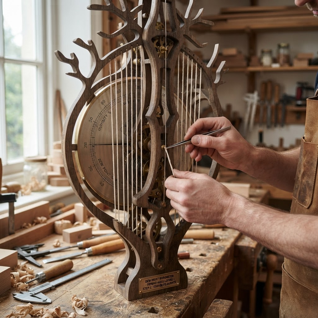 Bespoke Treetop Dendritic Phyto-Oscillating Dew-Point Barometer — step 2