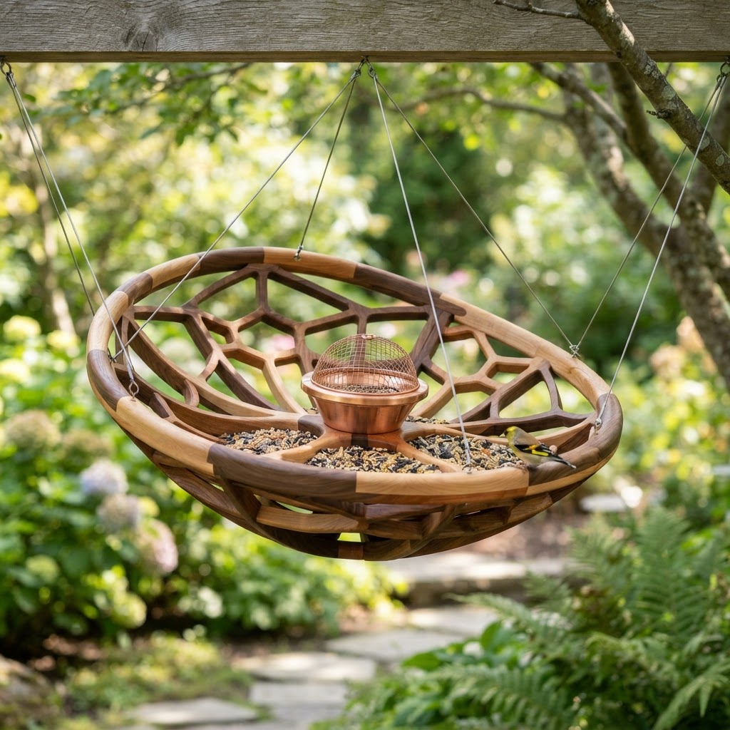 Floating Nebula Satellite Dish Seed Array