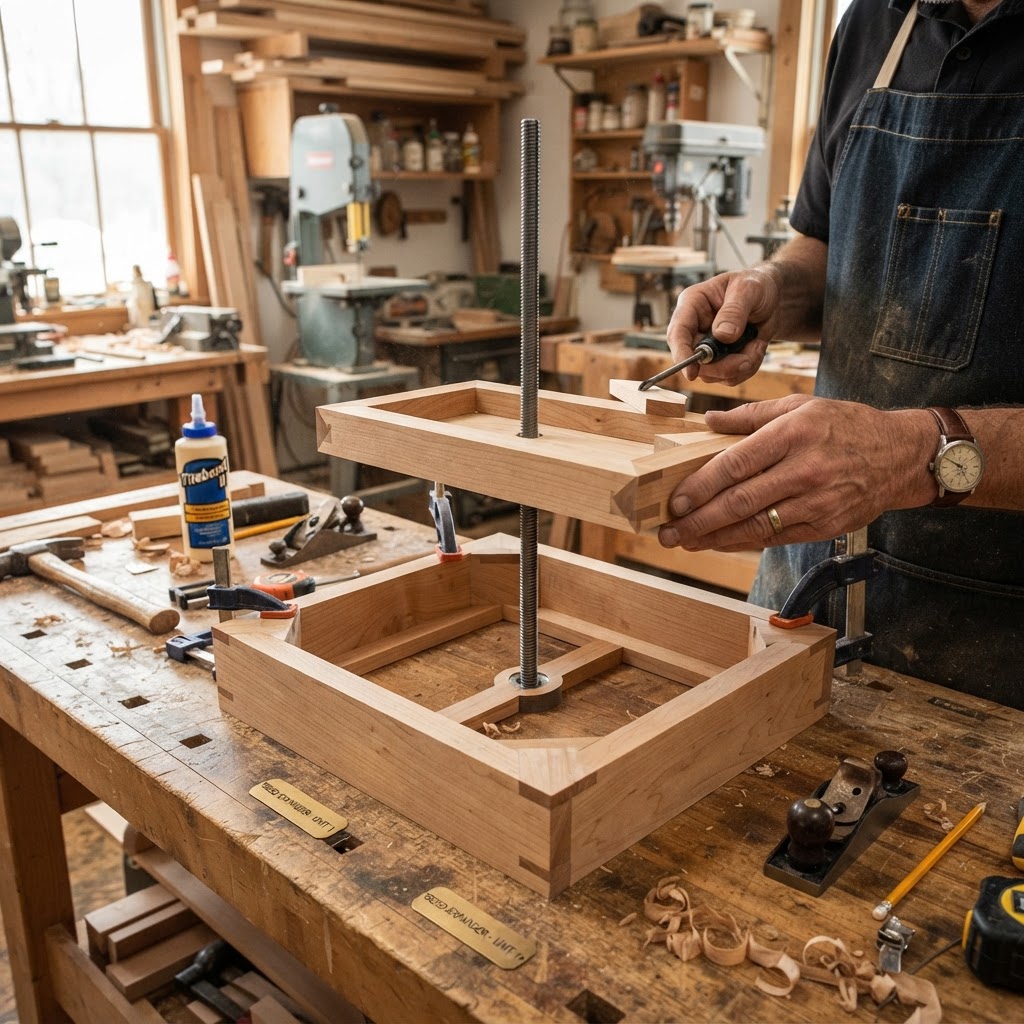 Vintage Accordion Bellows Seed Expander — step 1