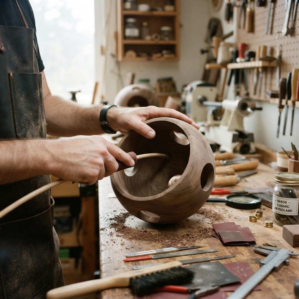 Cosmic Astrolabe Celestial Seed Sphere — step 1