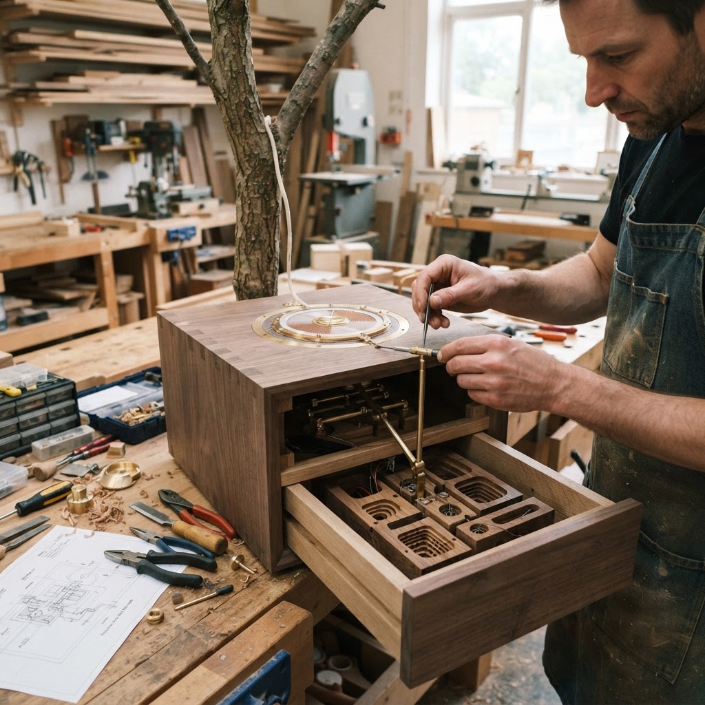 Bespoke Treetop Dendritic Mycelium-Infused Phyto-Baric Sap-Flow Canopy Resonance-Chamber Bedside Console — step 2