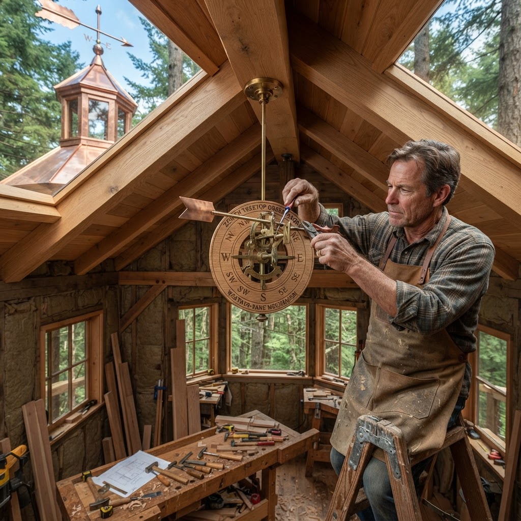 Zenith Weather-Vane Treetop Observatory — step 4