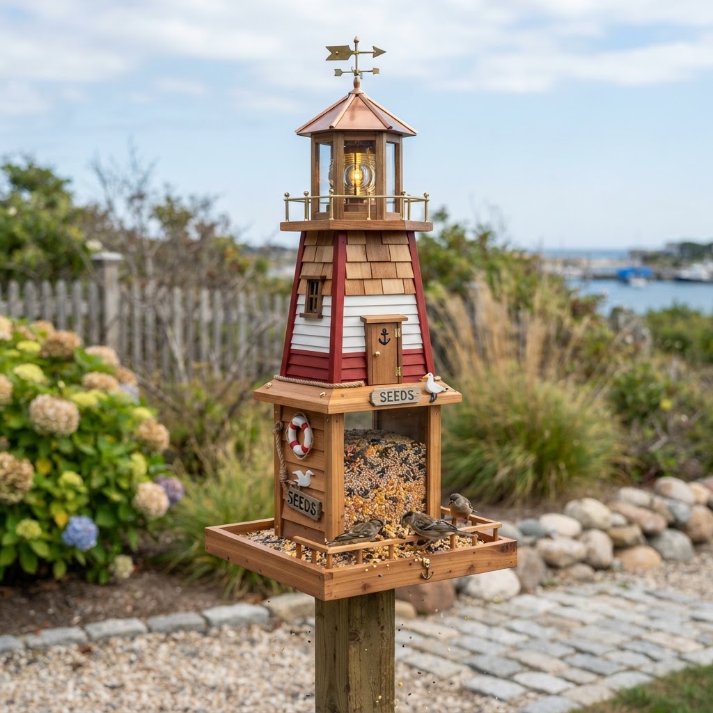 Maritime Lighthouse Seed-Beacon Tower