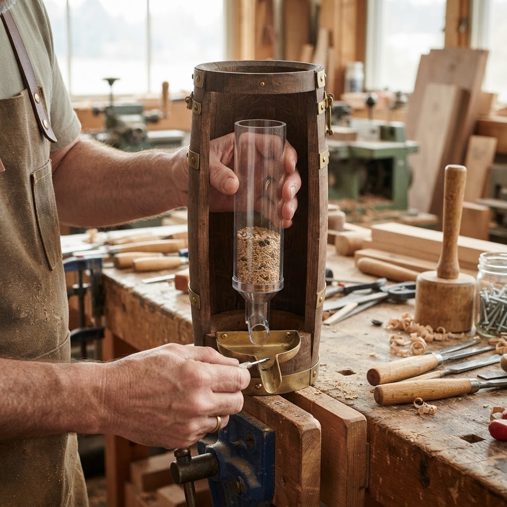 Vintage Brass Telescope Seed Observatory — step 2