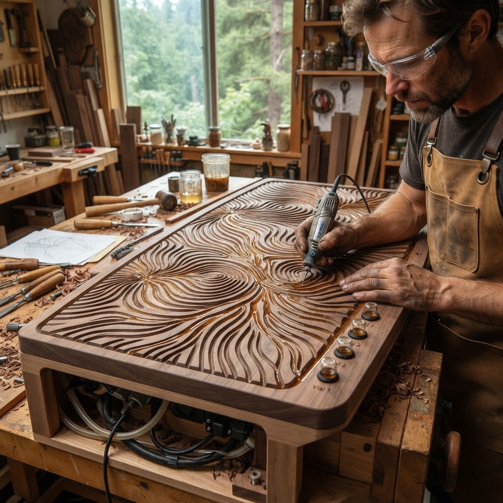 Bespoke Treetop Dendritic Mycelium-Infused Phyto-Cyclonic Sap-Flow Canopy Storm-Mapping Reading Console — step 2