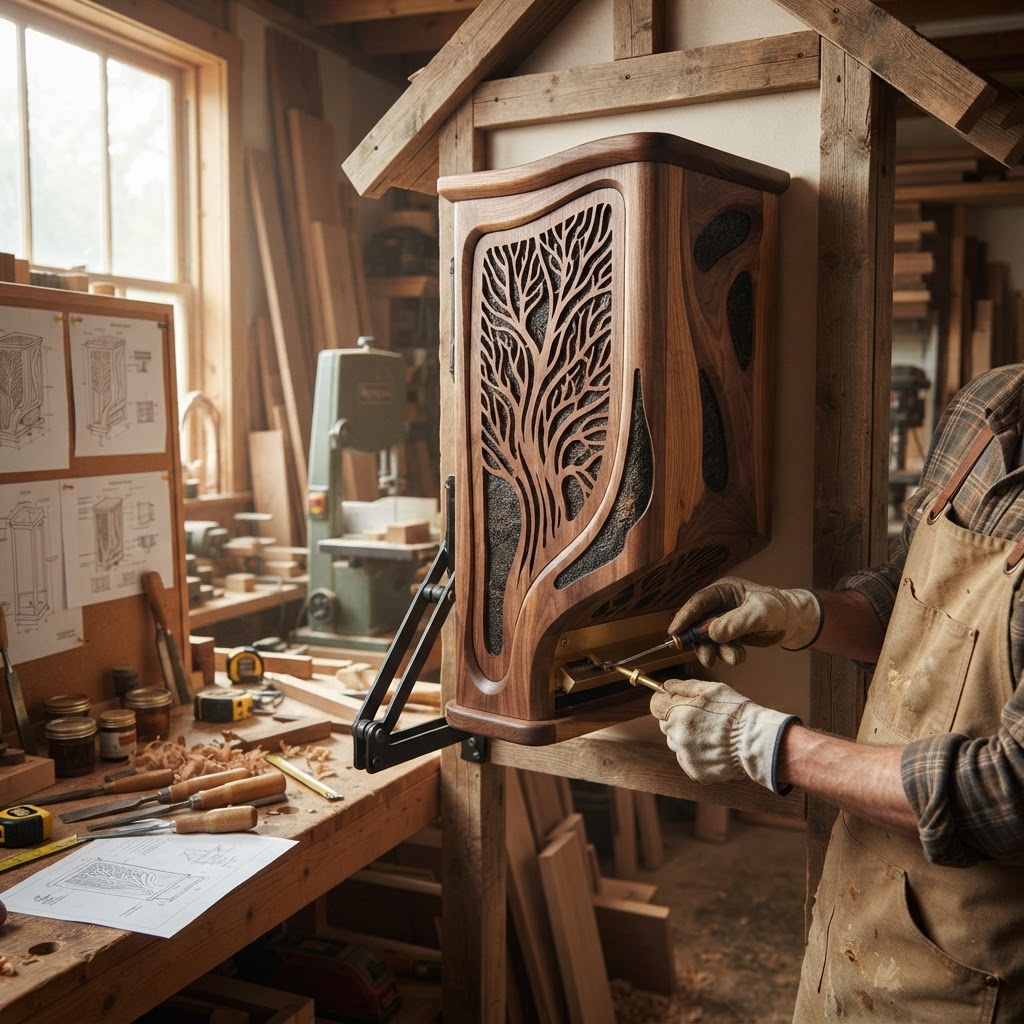 Bespoke Treetop Dendritic Mycelium-Infused Phyto-Thermal Sap-Flow Canopy Radiator Cabinet — step 4