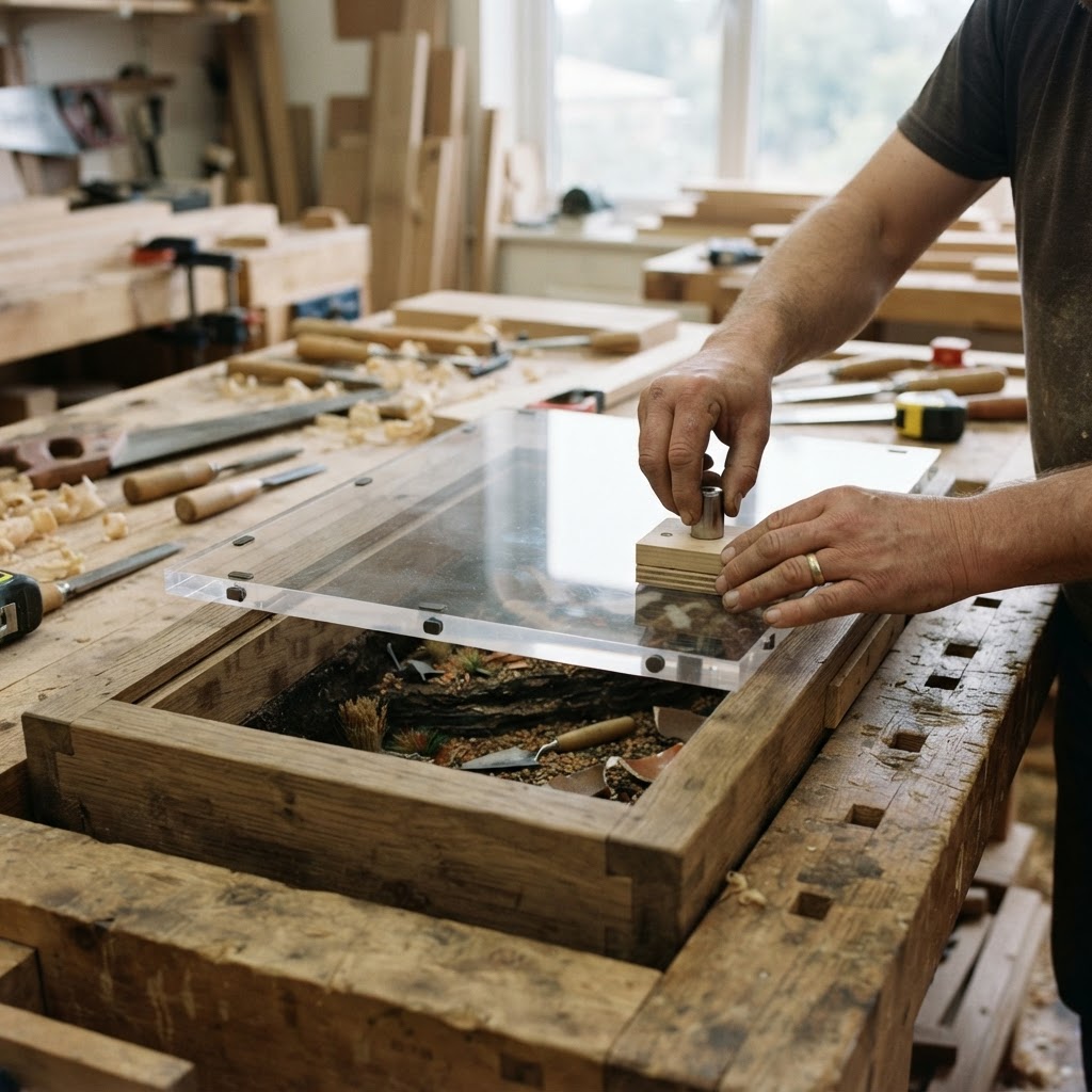 Subterranean Archeological Excavation Pit Feeder — step 3