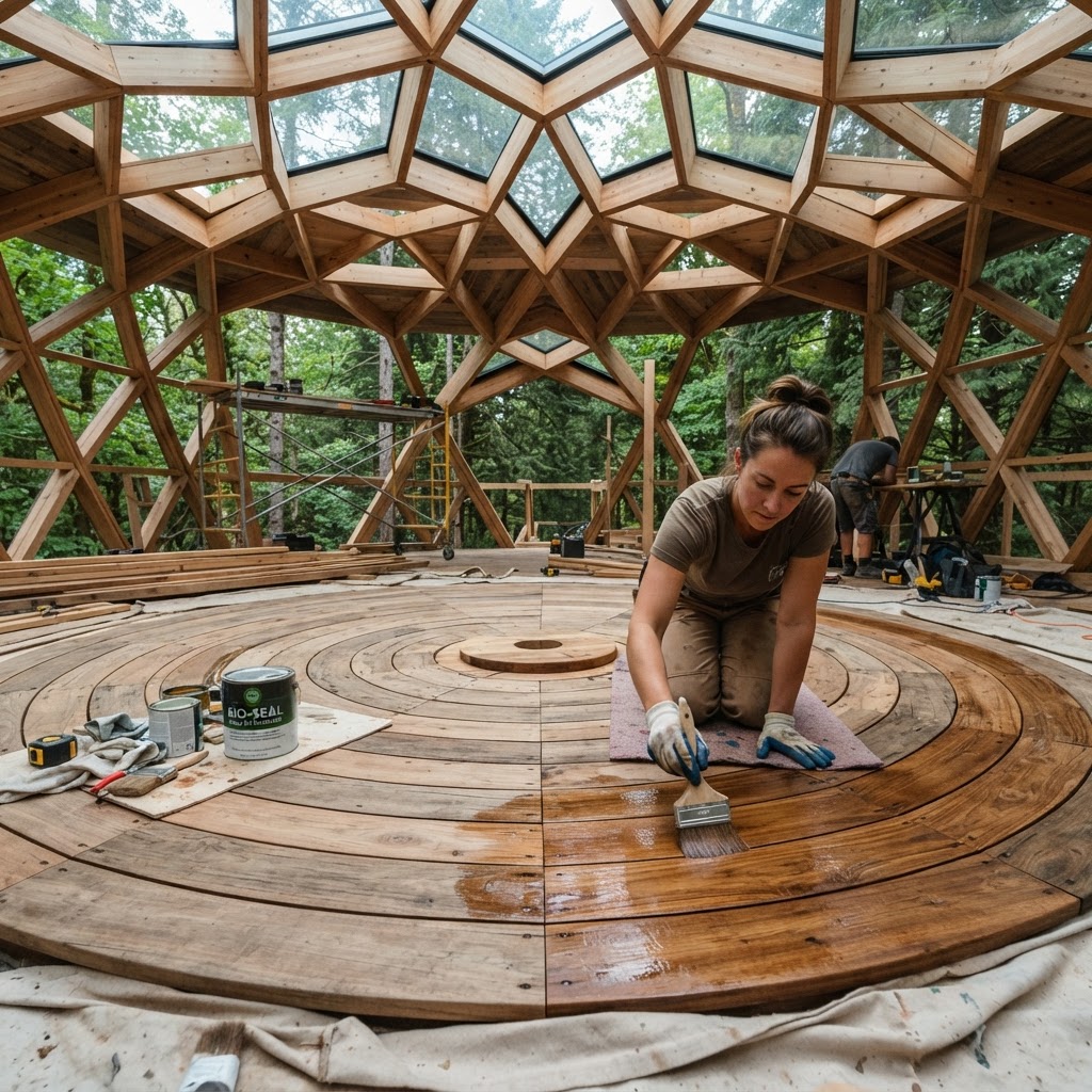 Prismatic Hex-Lattice Treetop Aurora Pavilion — step 4