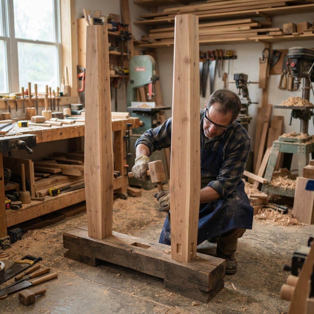 Zen Garden Torii Gate Seed Archway — step 1