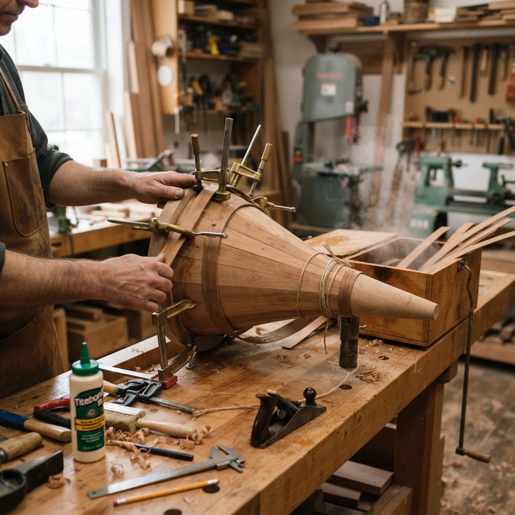Bespoke Victorian Gramophone Horn Seed Dispenser — step 2