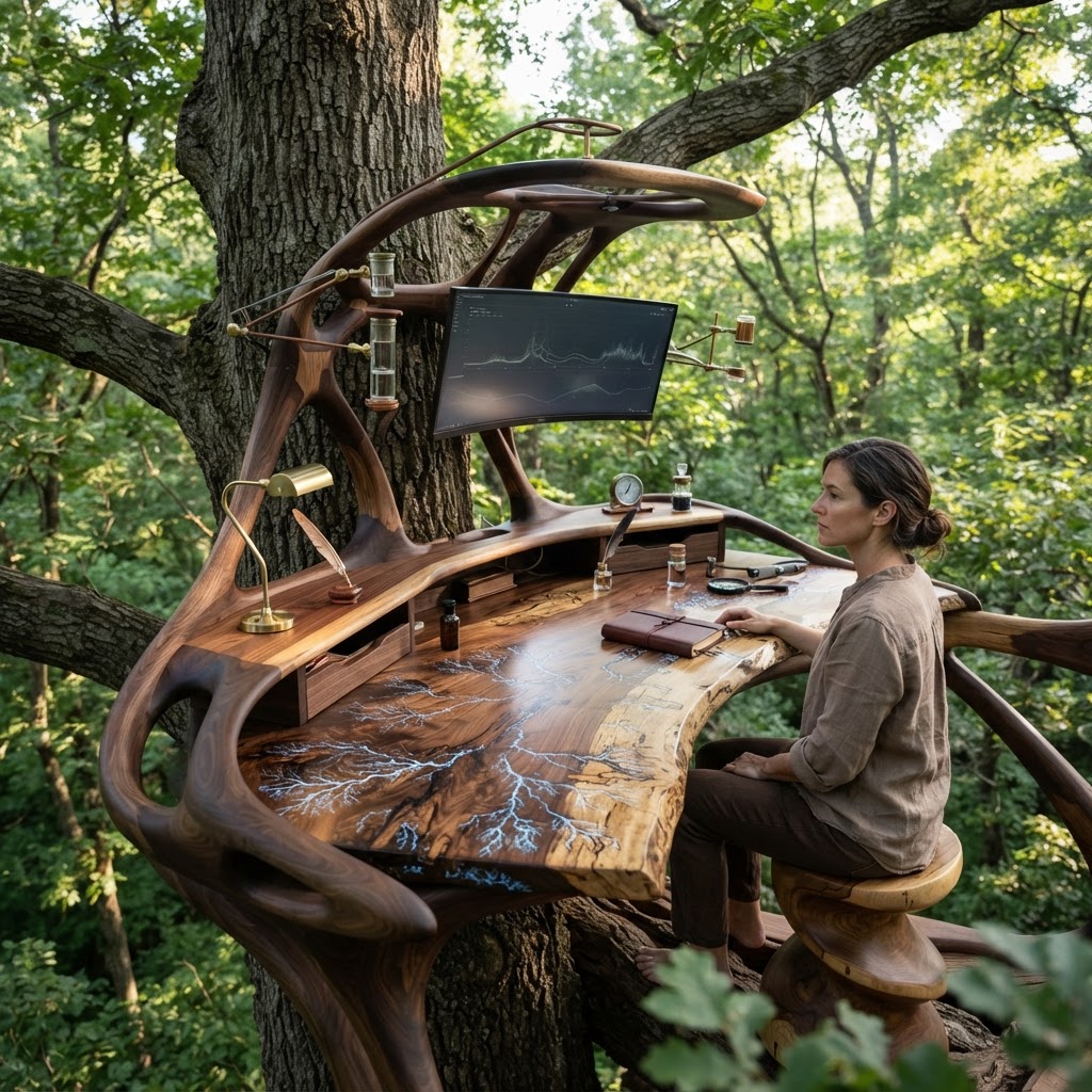 Bespoke Treetop Dendritic Mycelium-Infused Phyto-Atmospheric Sap-Flow Canopy Resonance-Mapping Writing Bureau