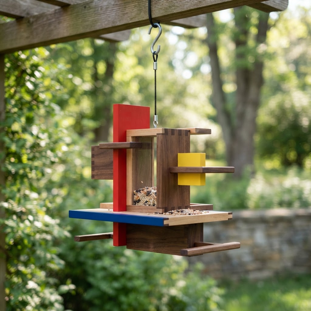 Bauhaus Geometric Cantilever Seed Module