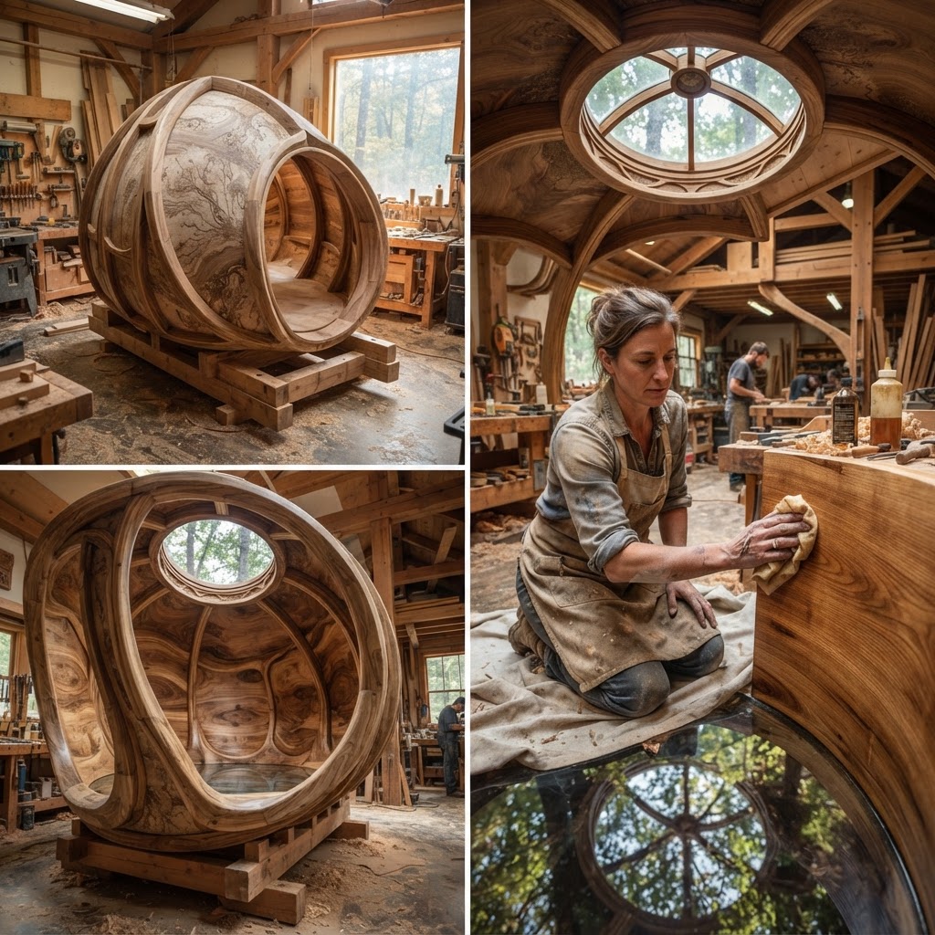 Bespoke Treetop Dendritic Mycelium-Infused Phyto-Ionic Sap-Thermal Meditation Pod — step 4