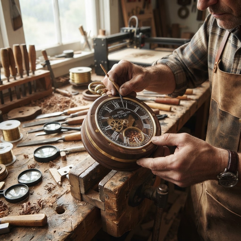 Steampunk Victorian Pocket Watch Seed Chronometer — step 3