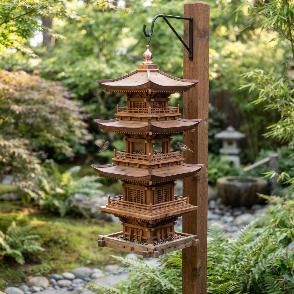 Kyoto Pagoda Tiered Zen Seed Sanctuary