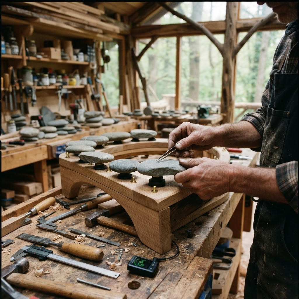 Bespoke Treetop Lithic Percussion Resonance Nook — step 2
