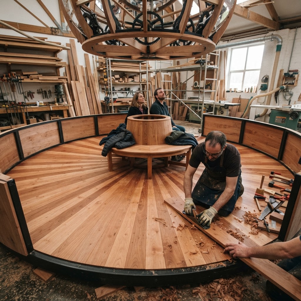 Kinetic Treetop Kaleidoscope Viewing Lantern — step 4