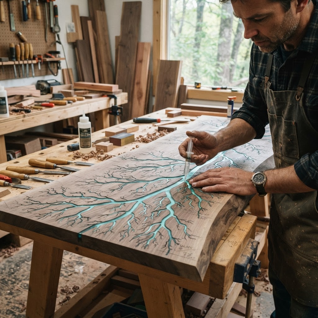 Bespoke Treetop Dendritic Mycelium-Infused Phyto-Osmotic Sap-Flow Canopy Tide-Surveying Meditation Ledge — step 2