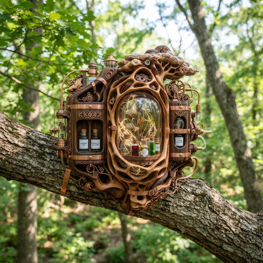 Bespoke Treetop Dendritic Mycelium-Infused Phyto-Gaseous Sap-Pulse Canopy Cloud-Anchor Apothecary