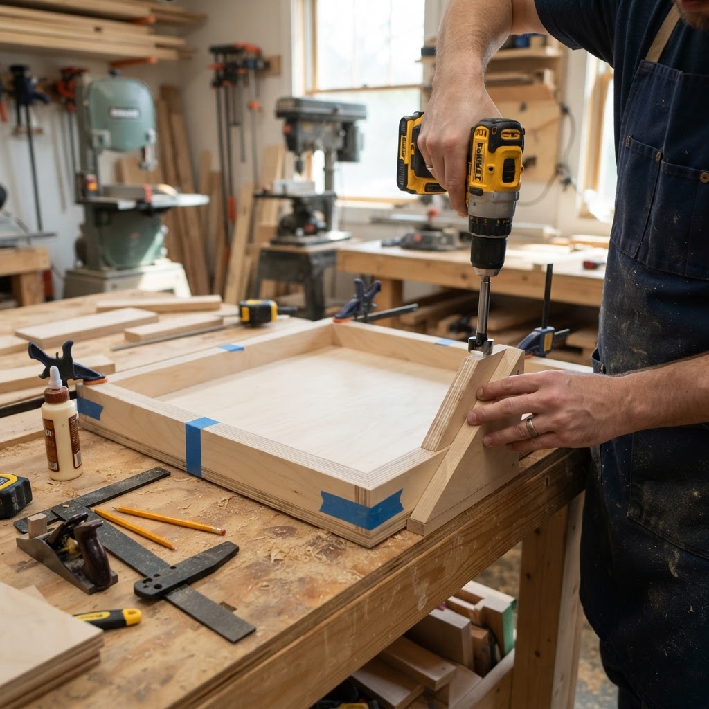 Mid-Century Modern Eames-Inspired Seed Lounge — step 1