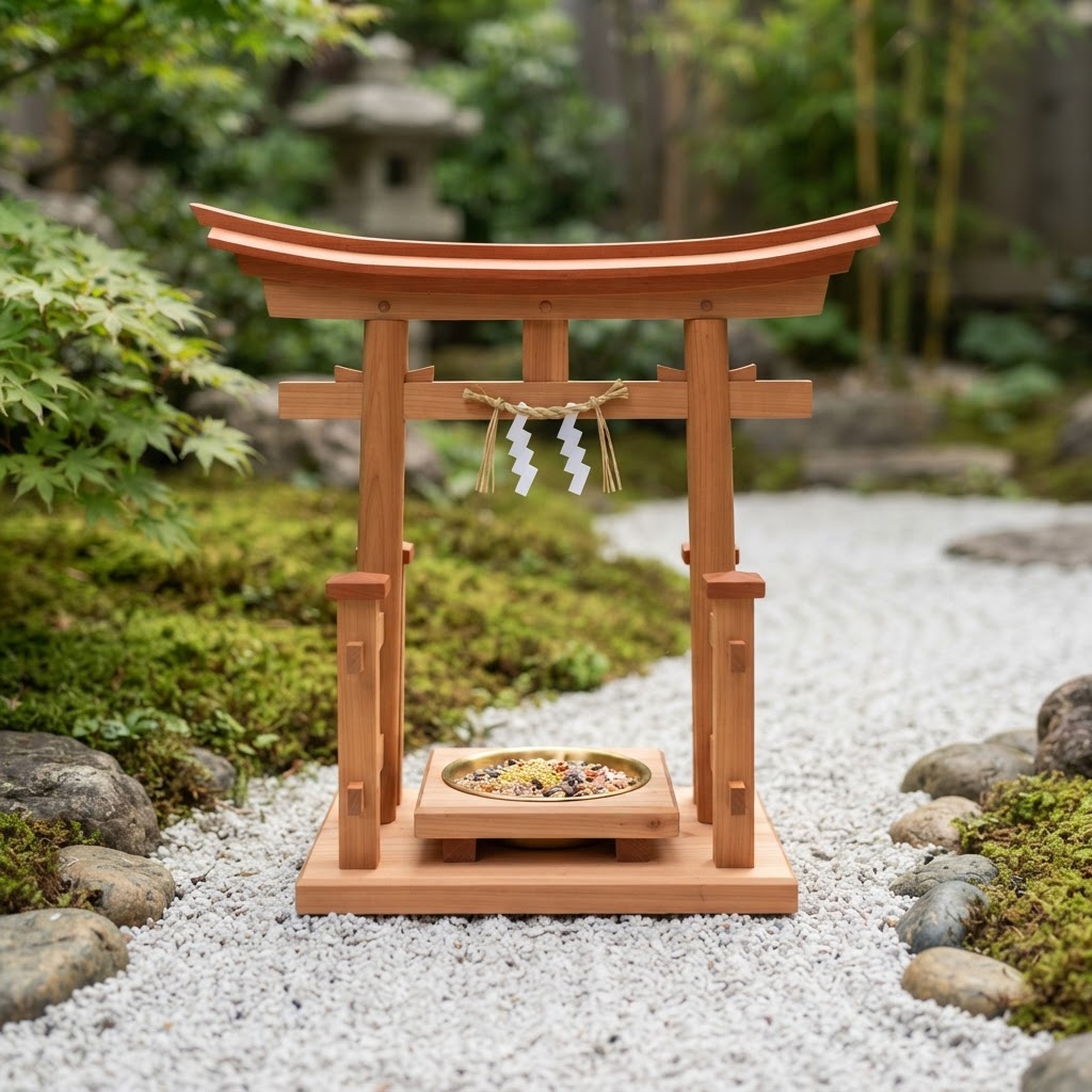 Zen Garden Torii Gate Seed Archway
