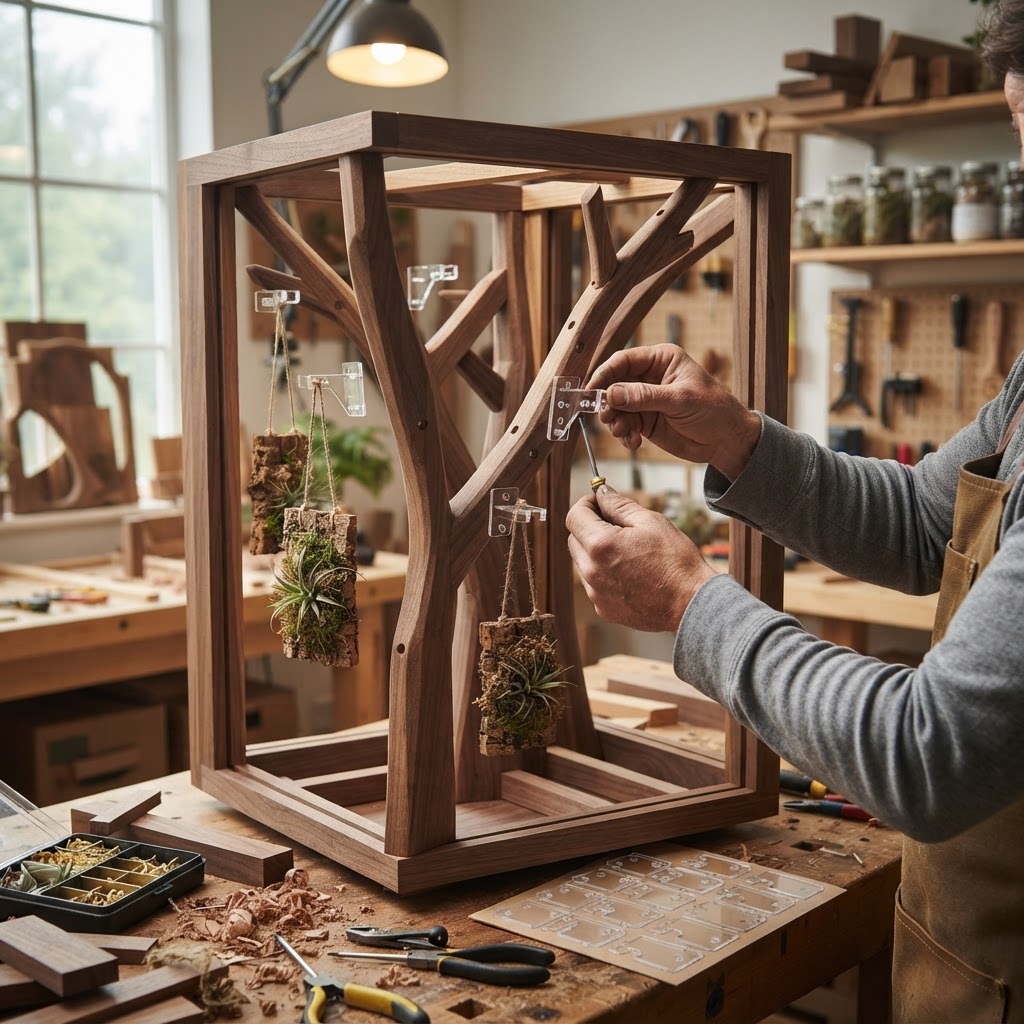 Ephemeral Epiphyte Botanical Treetop Terrarium — step 2
