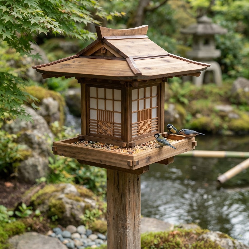 Bonsai-Inspired Shoji Screen Seed Pavilion