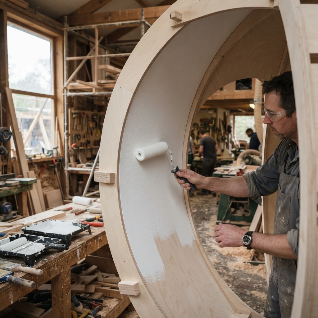 Bespoke Treetop Ocular Camera Obscura Chamber — step 2